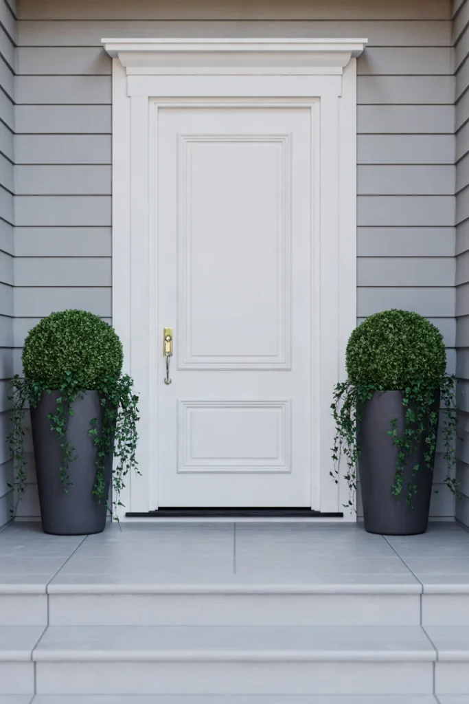 Use Matching Planters for a Balanced Look