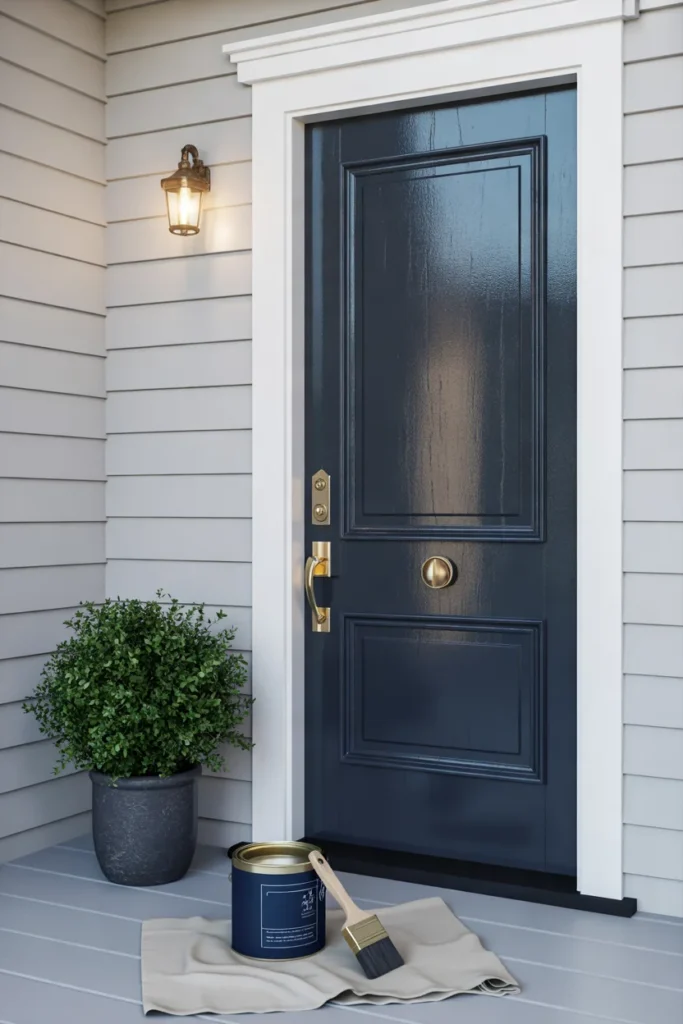 Refresh Your Front Door With Paint