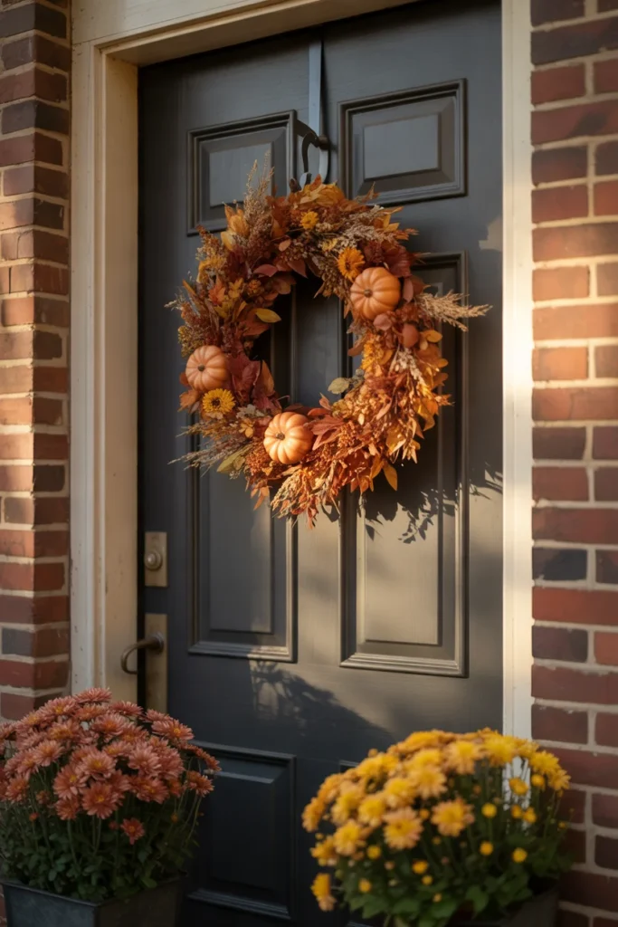 Hang a Simple Seasonal Wreath