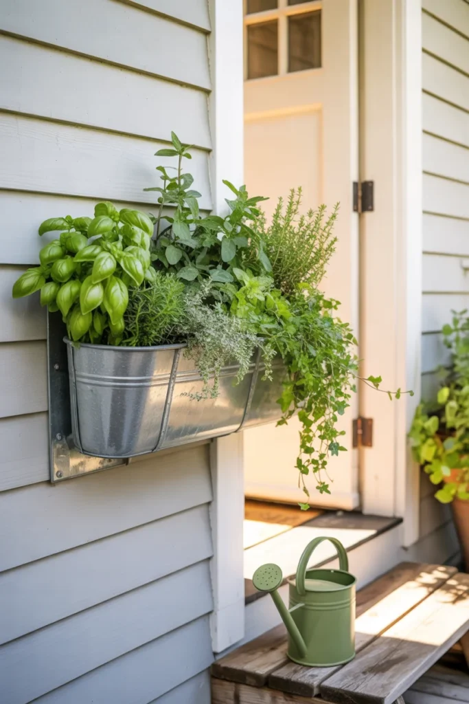 Use Vertical Planters to Save Space